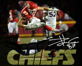 Travis Kelce Signed 8x10 Glossy Photo Autographed RP Poster Print Photo - £13.36 GBP