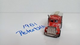 Vintage 1981 Matchbox Peterbilt 1:64 Diecast Getty Red and Silver - $7.59