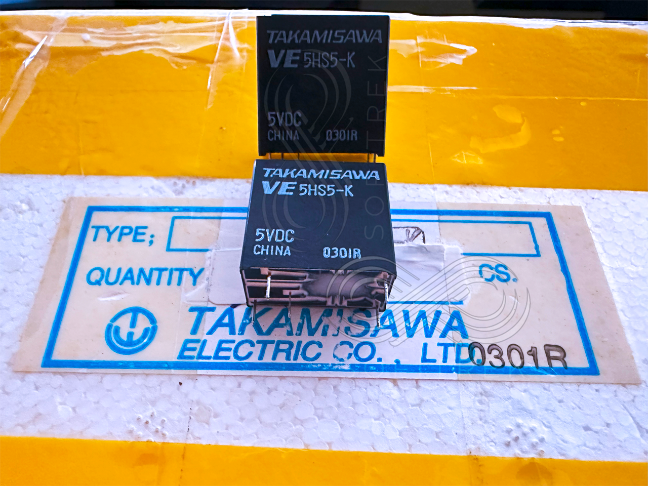 1Pcs VE 5HS5-K TAKAMISAWA General Purpose Relay 5VDC 5A High Sensitive 5... - $5.00