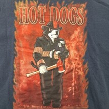 Big Dogs Tshirt Size XL &quot;Hot Dogs&quot; Firemen Firefighters - $15.43