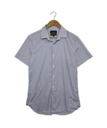 Bonobos Shirt Mens Medium Blue White Tailored Fit Striped Button Up Preppy - $23.75