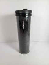 Starbucks Travel Mug 20oz 2011 Black Acrylic Insulated Tumbler - $10.98