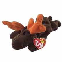 Beanie Baby Babies 1993 Chocolate Moose 4015 Error On Hang Tag PE Pellets - £149.09 GBP