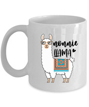 Funny Nonnie Llama Coffee Mug - Llama Animal Nonnie Cup Mother&#39;s Christm... - $14.68+