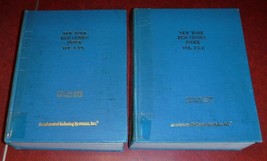 New York 1850 Census Index 2 Volume Set A-Z 1977 Jackson Teeples Genealogy - £39.68 GBP