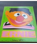 Sesame Street ERNIE Wood PUZZLE 8 pieces Muppets Vintage Playskool 1973 - £14.19 GBP