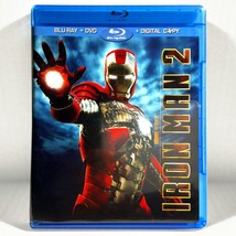 Iron Man 2 (3-Disc Blu-ray/DVD, 2010, Widescreen) Like New !  Robert Downey, Jr. - £7.28 GBP