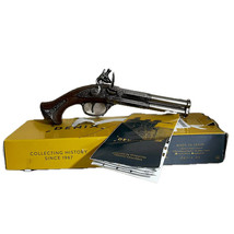 French 18th Century 2 Barrel NON-FIRING REPLICA Flintlock Pistol Antique... - $54.45