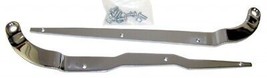Late 1974-1978 Corvette Hinge Side Seat Chrome With Pivot Screws &amp; Washers Pair - £116.73 GBP