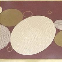Dundee Deco BD3203 Peel and Stick Abstract Beige Brown Circles Russet Wa... - $14.69