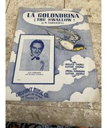 La Golondrina The Swallow N Sarradell 1935 Pop Vintage Sheet Music - £14.46 GBP