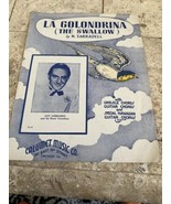 La Golondrina The Swallow N Sarradell 1935 Pop Vintage Sheet Music - €16,03 EUR