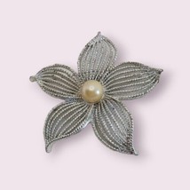 Sarah Coventry Large Brooch, pin fastener bent a little in back but stil... - £11.74 GBP