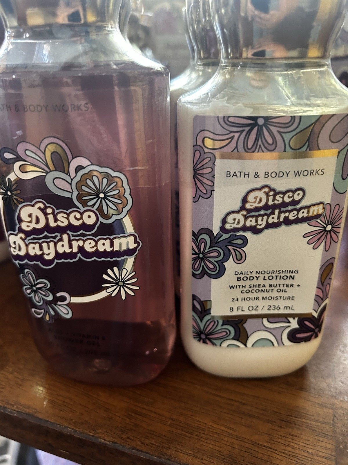 Bath &amp; Body Works Disco Daydream Shower Gel &amp; Body Lotion Set - £16.33 GBP