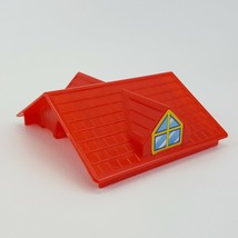 Lincoln Logs Red Roof Playskool Toy Replacement Piece Part - $5.19