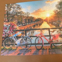 Ravensburger Bicycles in Amsterdam 1000 Pc 27&quot; x 20&quot; Jigsaw Puzzle 2018 ... - £11.54 GBP
