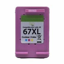 Compatible with HP 67XL (3YM58AN) Color Rem. EcoInk Ink Cartridge - 20 - $30.00