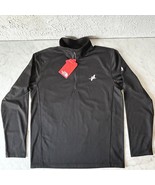 The North Face Men&#39;s Tech 1/4 Zip Fleece Top TNF Black M - Ducks Embroidery - $58.40 CAD
