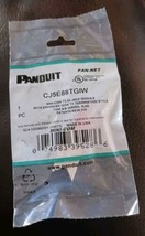 Lot Of 4 Panduit CJ5E88TGIW Cat5e Mini-Com Jack Off-White ##Ships Quick N Free## - £14.45 GBP