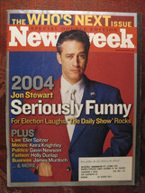 Newsweek December 29 2003 January 5 2004 Jon Stewart - £6.75 GBP