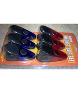 6 Piece Magnet ClipS Red Blue Refrigerator Fridge Refrigerator attach mA... - $365.37 MXN