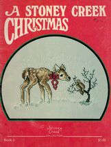 A Stoney Creek Christmas Cross Stitch Book 3 - 10 Designs 1984 - $9.89