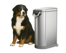 Simplehuman Dog Cat Food Can Container Stainless Steel X-Large BPA Free Pet - $3,117.31 MXN