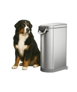 Simplehuman Dog Cat Food Can Container Stainless Steel X-Large BPA Free Pet - $3,117.38 MXN