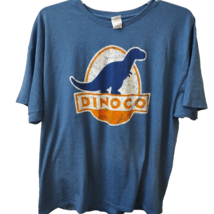 Disney Pixar Dinoco Dinoco Car Wash Cars Movie Hanes Vintage Blue Shirt ... - $32.11 CAD