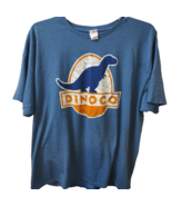 Disney Pixar Dinoco Dinoco Car Wash Cars Movie Hanes Vintage Blue Shirt ... - $31.99 CAD