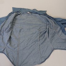 B.N.B. Best World Brand Women's Blue Long Sleeve Button Up Cotton Shirt Size M image 11