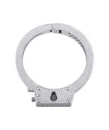 New Hip Hop Personality Bracelet High Quality Iced Out Micro Pave Cubic ... - £96.16 GBP