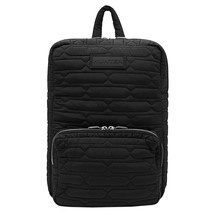 Hunter Refined Quilted Logo Backpack Black Water Resistant Handbag Lapto... - $62.36