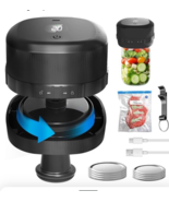 Mason Jar Vacuum Sealer - 3 in 1 Electric Mason Jar Vacuum Sealer Kit fo... - $17.44 CAD