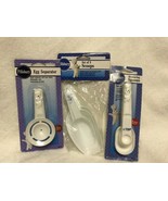 LOT RARE VINTAGE PILLSBURY DOUGHBOY KITCHEN GADGETS EGG SEPARATOR SCOOPS... - $39.34 CAD