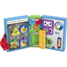Fisher- Laugh &amp; Learn 123 Schoolbook, electronic activity toy with lights, music - £36.33 GBP