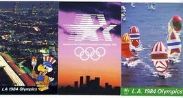 10 Official Postcards Games of the XXIIIrd Olympiad 1984 Los Angeles Olympics 1 - £10.82 GBP
