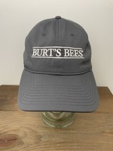 Burts Bees Exclusive Baseball Cap Charcoal Gray Embroidered Logo The Gam... - $24.70