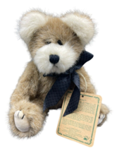 Boyds Bear Plush Bristol B Windsor 8&quot; 57052-03 Poseable Teddy &amp; Tags Bowtie - $298.54 MXN