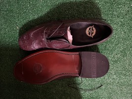 Vintage Men&#39;s The Florsheim Shoe Longwing Brown Size 8.5 D Unworn Brand New - £77.92 GBP