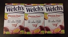 3-PK Welch&#39;s Passion Fruit Drink Mix Zero Sugar Aspartame Free SAME-DAY ... - £8.69 GBP