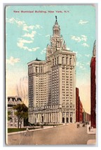 New Municipal Building New York City NYC NY 1912 DB Postcard U2 - £2.33 GBP