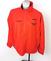 Olympic Mens Jacket L Bejiing 2008 Swim team Kyungsoo NYAC Kobe Red Canada - £29.99 GBP