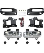 For 2019-2024 Dodge Ram 1500 LED Clear Lens Fog Lamp Kit w Bezels and Wi... - $46.77