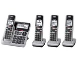 Panasonic KX-TG994SK DECT 6.0 Bluetooth  4-Handset Cordless Phone Bundle - £50.16 GBP