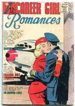 Career Girl Romances #30 1965- Charlton comics- Stewardess cover VG - $50.44