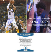 Mike Conley signed Memphis Grizzlies basketball 8x10 photo proof Beckett... - $79.19