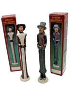 World Bazaar Windsor Collection CAROLER Collectible Pair Male + Female F... - $34.95