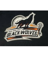 NEW ENGLAND BLACK WOLVES T-SHIRT XL NLL Defunct NEW 100% COTTON FREE SHIPPING - $15.95