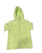 Calvin Klein Womens Full Zip Hoodie Color Radium Lime Size Small - £34.95 GBP